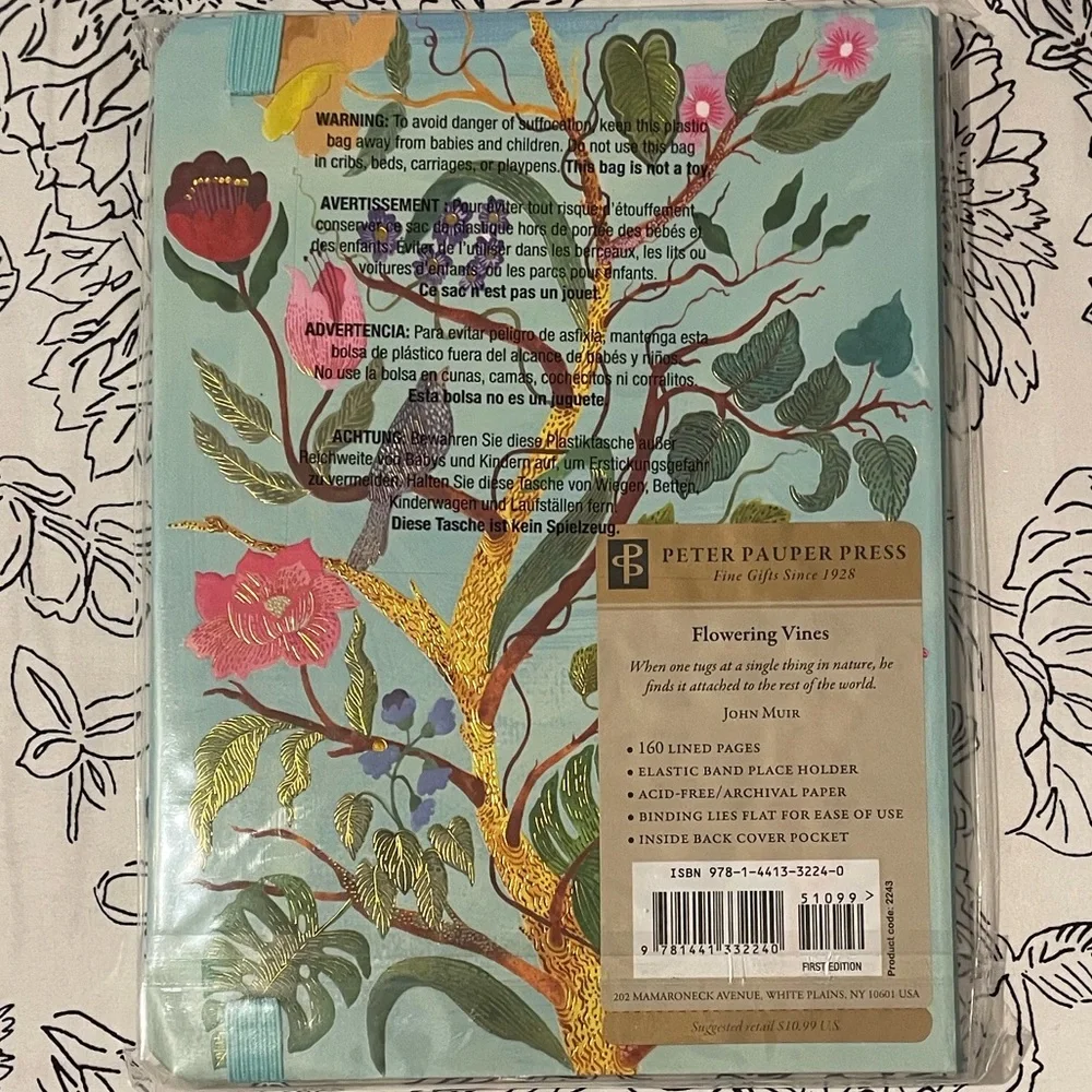 Journal - Peter Pauper Press - Flowering Vines